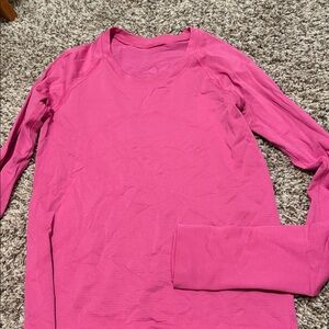 Lululemon sonic Pink align Long Sleeve Top
